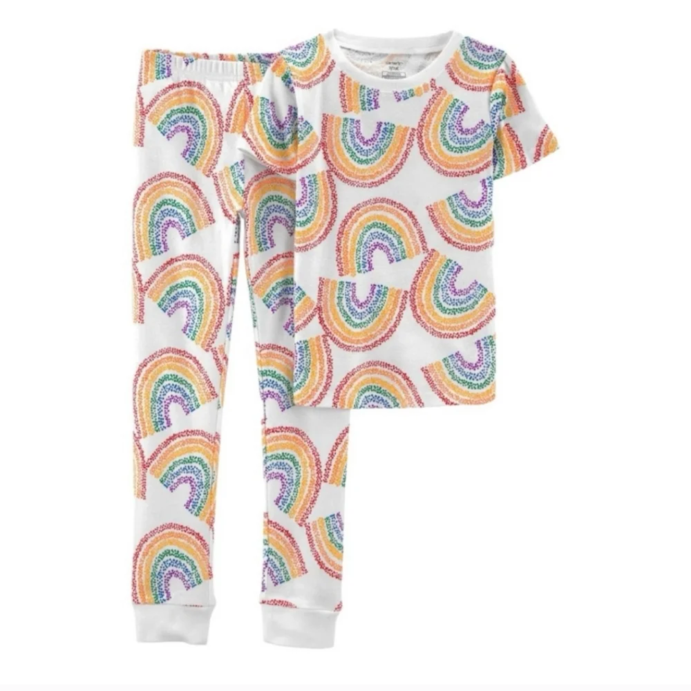 Carter's Rainbow Pajamas